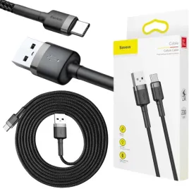 kabel-usb-a-usb-c-baseus-cafule-catklf-cg1-200cm-2a-qc-3-0-czarno-szary-w-nylonowym-oplocie