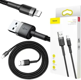 kabel-usb-a-lightning-iphone-baseus-cafule-calklf-bg1-100cm-apple-2-4a-czarno-szary-w-oplocie