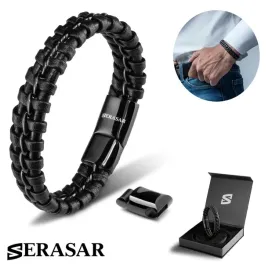 serasar-skorzana-bransoletka-dla-mezczyzn-joy-czarny-20cm