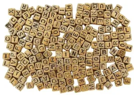 fandy-koraliki-kostki-z-literami-6-mm-zlote-30-g