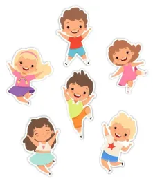 learnhow-dekoracje-okienne-dwustronne-wesole-dzieci-6-szt