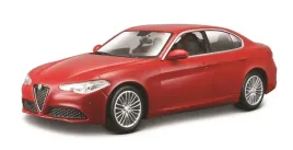model-samochodu-bburago-alfa-romeo-giulia-1-24-czerwony-metalowy