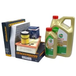 filtry-bosch-denckermann-6l-oleju-castrol-5w30-a-b-cla-gla-180-200-250