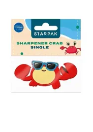 starpak-temperowka-gumowa-pojedyncza-krab-plastikowa-z-zawieszka