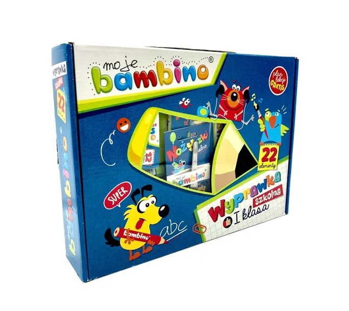 Bambino Wyprawka szkolna 1 klasa 22 elementy