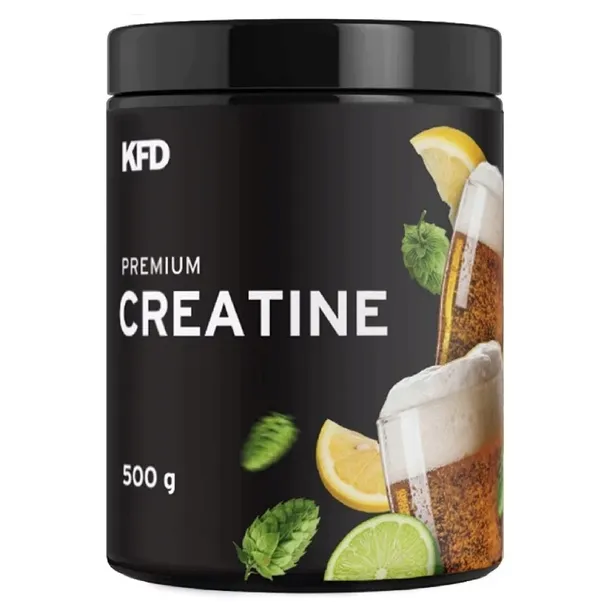 LUX Premium Creatine - 500 g Kreatyna - Monohydrat smak citrus radler piwny