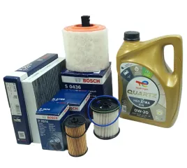 4-filtry-bosch-5l-oleju-total-0w20-opel-astra-k-1-6-cdti