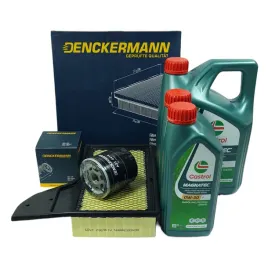 filtry-denckermann-6l-oleju-castrol-0w30-ford-mustang-vi-2-3-ecoboost-19-23