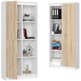 regal-80-cm-1d-4-polki-do-salonu-biura-pokoju-bialy-dab-sonoma