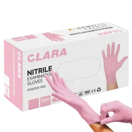 rekawice-nitrylowe-bezpudrowe-clara-100szt-rozmiar-l-rozowe