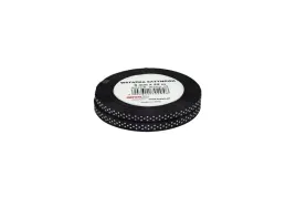 brewis-wstazka-satynowa-w-kropki-czarna-6-mm-x-22-m-2-szt