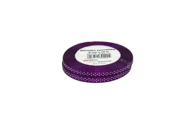brewis-wstazka-satynowa-w-kropki-fioletowa-6-mm-x-22-m-2-szt