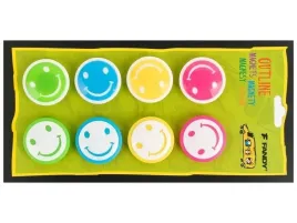 fandy-magnesy-outline-smile-8-szt-kolorowe-o-3-cm-blister