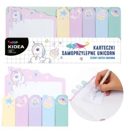 kidea-karteczki-samoprzylepne-indeksujace-unicorn-jednorozec