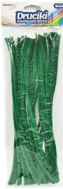 brewis-druciki-kreatywne-zielone-30-cm-40-szt