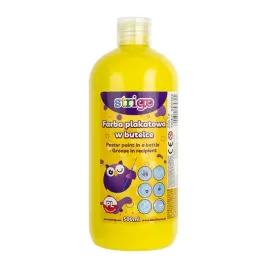 strigo-farba-plakatowa-500-ml-zolta-polplynna-do-roznych-powierzchni