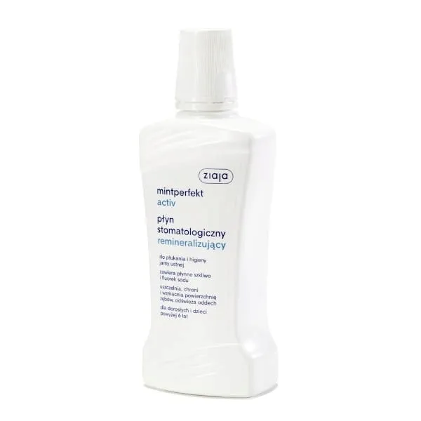 ZIAJA PŁYN DO PŁUKANIA JAMY USTNEJ 500ML REMINARALIZUJĄCY