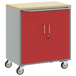 stol-roboczy-z-kolem-z-blokada-czerwono-szary-75-x-45-x-85-cm