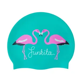 czepek-na-basen-silikonowy-funkita-go-flamingo