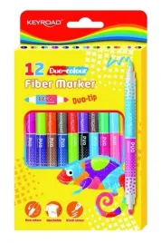 keyroad-flamastry-dwustronne-12-szt-24-kolory-szkolne-blister