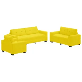 zestaw-sof-z-poduszka-3-szt-zolty-221-x-78-x-80-cm-aksamit