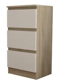 komoda-3-szuflady-40-cm-waska-biala-sonoma-do-sypialni-przedpokoju-biura