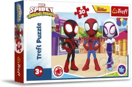 trefl-spidey-and-his-amazing-friends-przygody-spiday-a-i-przyjaciol-puzzle-30-elementow-kolorowe-puzzle-z-bohaterami-bajki-marvel-spidey-i-supe