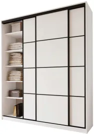biala-szafa-przesuwna-200-cm-bez-lustra-do-sypialni-largo-plus
