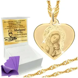 zloty-lancuszek-z-medalikiem-serce-585-na-komunie-chrzest-grawer-gratis