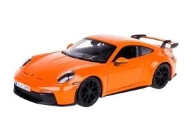 model-porsche-911-gt3-1-24-bburago-pomaranczowy-samochod-wyscigowy