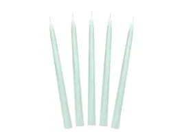 swieca-stozkowa-matowa-partydeco-szalwiowa-24-cm-10-szt