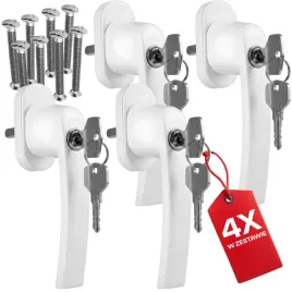 4x-klamka-do-okna-z-kluczykiem-zamkiem-okienna-biala-antywlamaniowa-zestaw