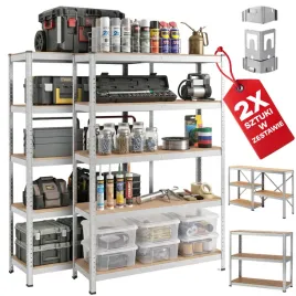 2x-regal-metalowy-magazynowy-10-polek-180x90x40cm-1750-kg-garazowy-wciskany