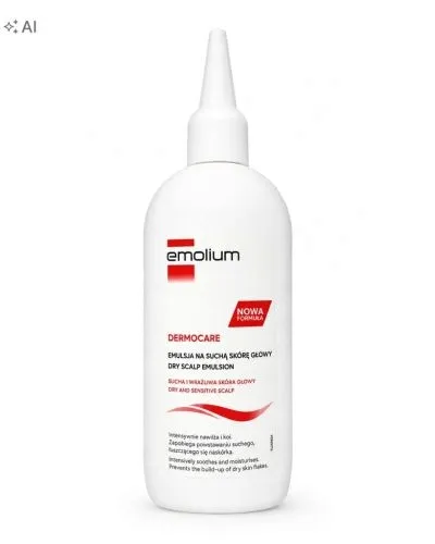 Emolium Dermocare Emulsja na suchą skórę głowy, 150ml