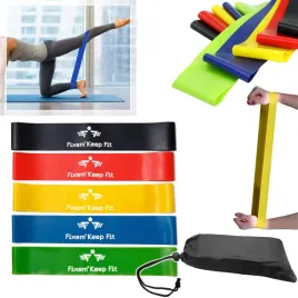 tasmy-fitness-gumy-oporowe-do-cwiczen-mini-band-zestaw-5-gum-wysoka-jakosc