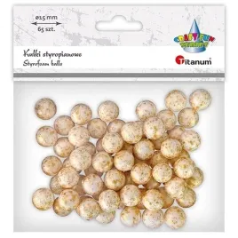 titanum-kulki-styropianowe-15-mm-zlote-65-szt-blister