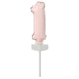amscan-balon-foliowy-mini-cyfra-1-pastel-rozowa-4x12-cm