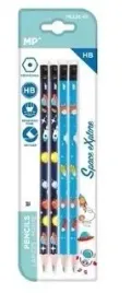 olowek-z-gumka-hb-4-szt-kosmos-mp-blister