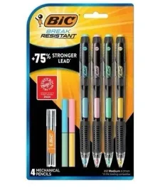 bic-olowek-mechaniczny-07-mm-4-szt-6-wkladow-i-4-gumki