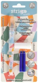 strigo-pioro-wymazywalne-retro-ze-stalowka-ergonomiczne-niebieskie