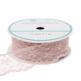 dalprint-dpcraftkoronkowa-tasiemka-pudrowo-rozowa-25-cm-x-2-m