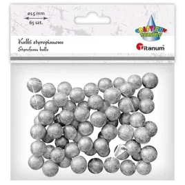 titanum-kulki-styropianowe-o15-mm-srebrne-65-szt-blister