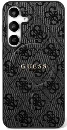 etui-guess-4g-ring-classic-logo-magsafe-na-samsung-galaxy-s25-fe-czarne
