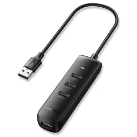 ugreen-hub-4w1-usb-4x-usb-typ-a-3-0-pd-dc-12v-0-25m-czarny-cm416-10915