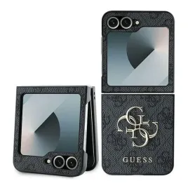 guess-guhczf64gmggr-z-flip6-f741-czarny-black-leather-4g-metal-logo