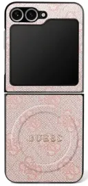 etui-guess-4g-classic-magsafe-na-samsung-galaxy-z-flip-7-rozowe