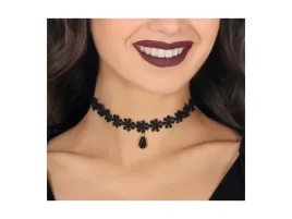czarny-haftowany-choker-1-szt