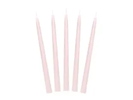 swieca-stozkowa-matowa-partydeco-brudny-roz-24-cm-10-szt