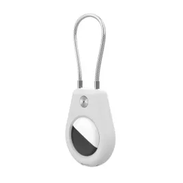 etui-na-lokalizator-apple-airtag-ze-stalowa-linka-biale