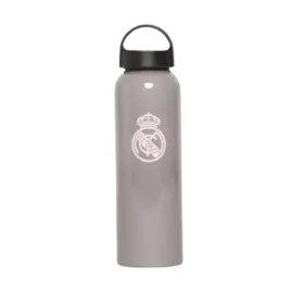bidon-aluminiowy-real-madryt-600-ml-szary-bpa-free-oficjalny-24-25